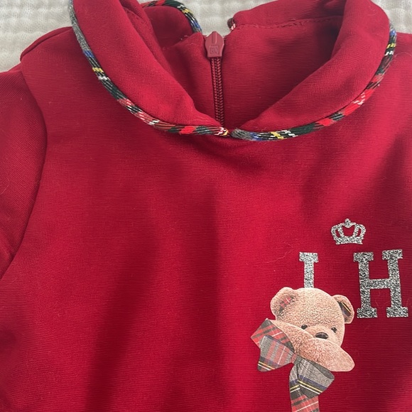 Lapin House Red and Tartan dress - Picture 4 of 6